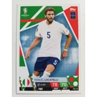 ITA14 Manuel Locatelli Base card focis kártya (Italy) TOPPS Match Attax Euro 2024