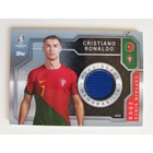 LR6 Cristiano Ronaldo Leader Relic mezdarabos / csapatkapitányi szalag darabos focis kártya (Portugália) MATCH ATTAX EURO2024