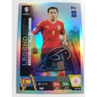 LSS16 Xavi Legend Signature Style focis kártya (Spain) TOPPS Match Attax Euro 2024