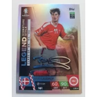 LSS4 Brian Laudrup Legend Signature Style focis kártya (Denmark) TOPPS Match Attax Euro 2024