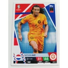 NED2 Nathan Aké Base card focis kártya (Netherlands) TOPPS Match Attax Euro 2024