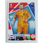 NED6 Matthijs de Ligt Base card focis kártya (Netherlands) TOPPS Match Attax Euro 2024