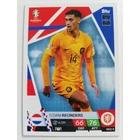 NED9 Tijjani Reijnders Base card focis kártya (Netherlands) TOPPS Match Attax Euro 2024