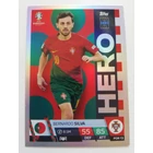 POR13 Bernardo Silva Hero focis kártya (Portugal) TOPPS Match Attax Euro 2024