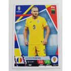 ROM17 George Puşcaş Base card focis kártya (Romania) TOPPS Match Attax Euro 2024