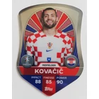 SC2 Mateo Kovačić Chrome Pro Elite Shield focis kártya (Croatia) TOPPS Match Attax Euro 2024