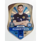 SC7 Andy Robertson Chrome Pro Elite Shield focis kártya (Scotland) TOPPS Match Attax Euro 2024