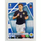 SCO4 Kieran Tierney Base card focis kártya (Scotland) TOPPS Match Attax Euro 2024