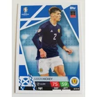 SCO6 Aaron Hickey Base card focis kártya (Scotland) TOPPS Match Attax Euro 2024