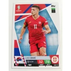 SRB15 Luka Jović Base card focis kártya (Serbia) TOPPS Match Attax Euro 2024