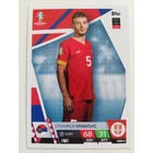 SRB5 Strahinja Eraković Base card focis kártya (Serbia) TOPPS Match Attax Euro 2024