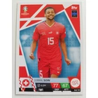 SUI10 Djibril Sow Base card focis kártya (Switzerland) TOPPS Match Attax Euro 2024