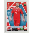 SUI14 Haris Seferović Base card focis kártya (Switzerland) TOPPS Match Attax Euro 2024