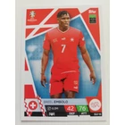 SUI15 Breel Embolo Base card focis kártya (Switzerland) TOPPS Match Attax Euro 2024