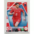 SUI8 Remo Freuler Base card focis kártya (Switzerland) TOPPS Match Attax Euro 2024