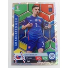 SVK13 Tomáš Suslov Graduated Gem focis kártya (Slovakia) TOPPS Match Attax Euro 2024