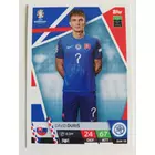 SVK15 Dávid Ďuriš Base card focis kártya (Slovakia) TOPPS Match Attax Euro 2024