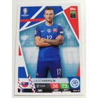 SVK18 Lukáš Haraslín Base card focis kártya (Slovakia) TOPPS Match Attax Euro 2024