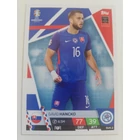 SVK2 Dávid Hancko Base card focis kártya (Slovakia) TOPPS Match Attax Euro 2024