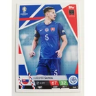SVK7 Ľubomír Šatka Base card focis kártya (Slovakia) TOPPS Match Attax Euro 2024