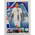 SVN13 Benjamin Verbič Base card focis kártya (Slovenia) TOPPS Match Attax Euro 2024