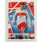 TUR16 Cengiz Ünder Base card focis kártya (Turkey) TOPPS Match Attax Euro 2024