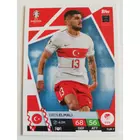 TUR7 Eren Elmali Base card focis kártya (Turkey) TOPPS Match Attax Euro 2024