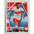 TUR8 Irfan Can Kahveci Base card focis kártya (Turkey) TOPPS Match Attax Euro 2024