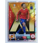 UXI5 Andrés Iniesta Ultimate XI focis kártya (Spain) TOPPS Match Attax Euro 2024
