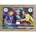 26 Marco Verratti (Italia) / Zlatan Ibrahimović (Sverige) Friends and Foes focis kártya