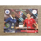27 Paul Pogba (France) / Stephan Lichtsteiner (Switzerland) Friends and Foes focis kártya