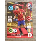 107 Sergio Busquets Team Mate / Key Player (Espana) focis kártya