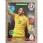 245 Łukasz Fabiański Goal Stopper (Polska) focis kártya