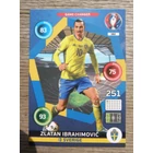 382 Zlatan Ibrahimović Game Changer (Sverige) focis kártya