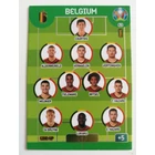 63 Line-Up FANS - Line-up focis kártya (Belgium) EURO 2020