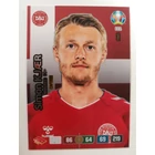 111 Simon Kjaer FANS - Captain focis kártya (Denmark) EURO 2020
