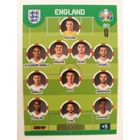 135 Line-Up FANS - Line-up focis kártya (England) EURO 2020