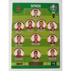 153 Line-Up FANS - Line-up focis kártya (Spain) EURO 2020