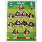 171 Line-Up FANS - Line-up focis kártya (Finland) EURO 2020