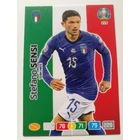 215 Stefano Sensi CORE - Team Mate focis kártya (Italy) EURO 2020
