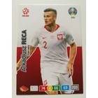 252 Arkadiusz Reca CORE - Team Mate focis kártya (Poland) EURO 2020