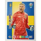 317 Robin Olsen CORE - Team Mate focis kártya (Sweden) EURO 2020