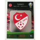 334 Team Logo FANS - Team Logo focis kártya (Turkey) EURO 2020