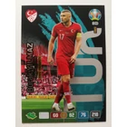 348 Burak Yilmaz FANS - Fans' Favourite focis kártya (Turkey) EURO 2020