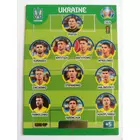 369 Line-Up FANS - Line-up focis kártya (Ukraine) EURO 2020