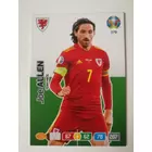 379 Joe Allen CORE - Team Mate focis kártya (Wales) EURO 2020