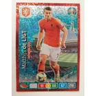 402 Matthijs de Ligt POWER-UP - Defensive Rock focis kártya (Netherlands) EURO 2020