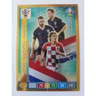 439 Luka Modrić / Marcelo Brozović / Ivan Rakitić MULTIPLE - Midfield Engine focis kártya (Croatia) EURO 2020