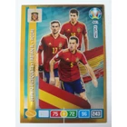 441 Sergio Busquets / Fabián Ruiz / Rodri MULTIPLE - Midfield Engine focis kártya (Spain) EURO 2020