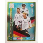 448 Julian Brandt / Timo Werner / Serge Gnabry MULTIPLE - Attacking Trio focis kártya (Germany) EURO 2020